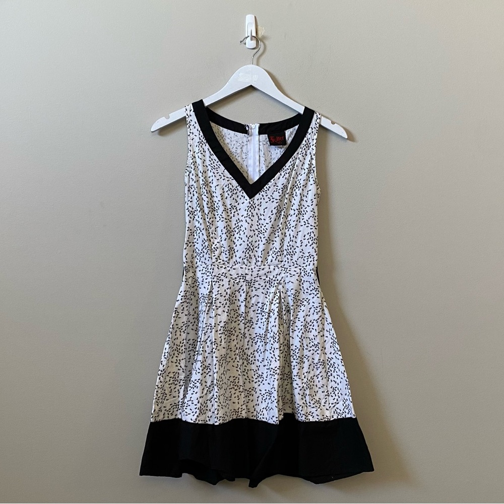 Folter ModCloth Ants survival fit & flare rockabilly pinup mini grunge dress